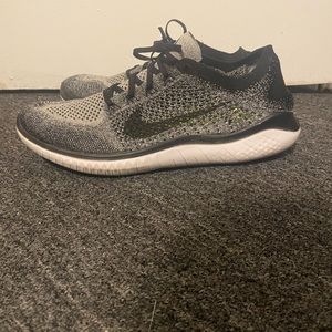 Men’s Nike Free Run shoes size 11.5 brand new no box grey black white